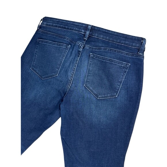 Vineyard Vines Skinny Dark Wash Mid Rise Jeans Size 10 Stretch Denim Preppy Chic - Picture 9 of 9